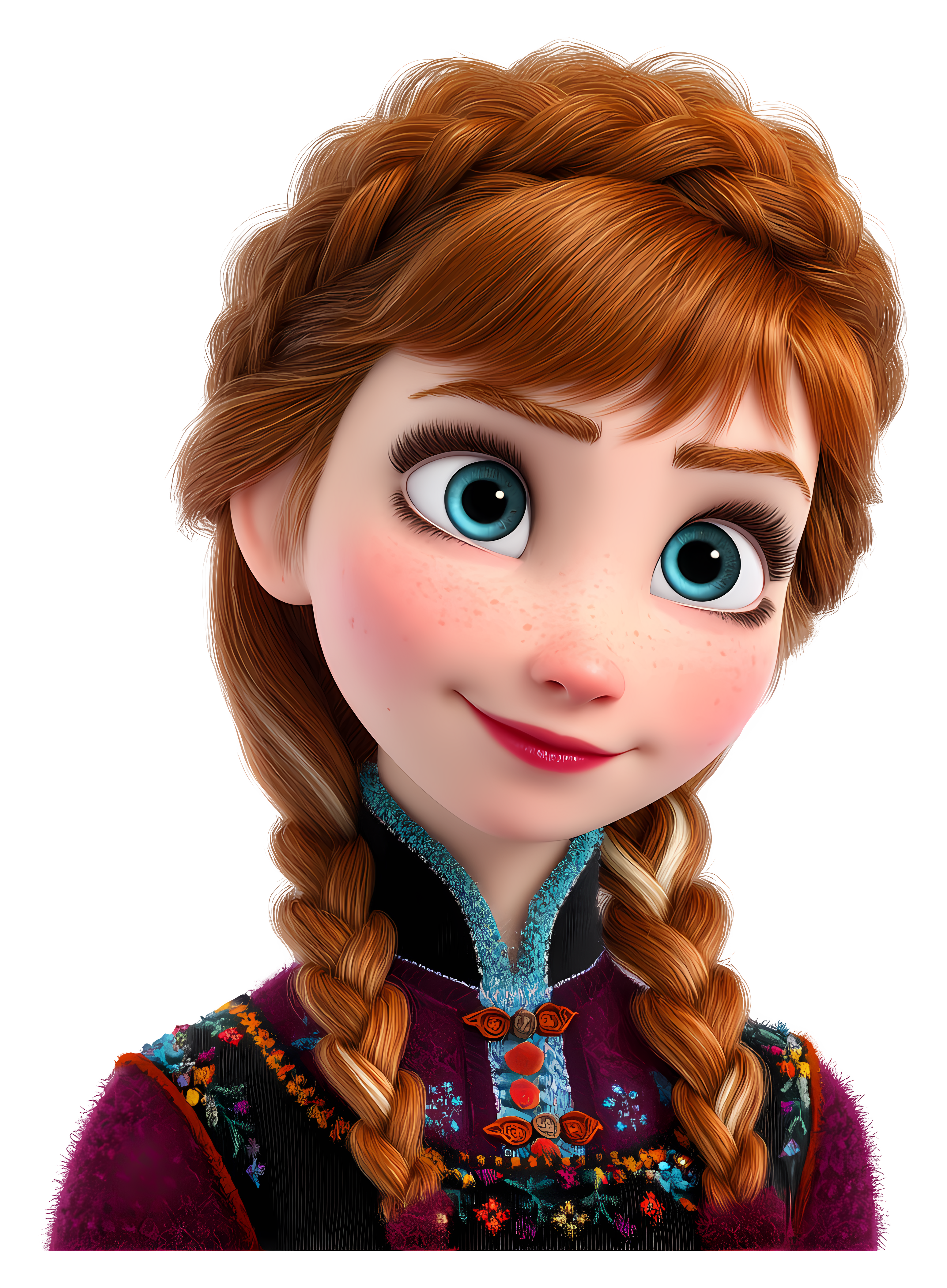 Animated Girl Character