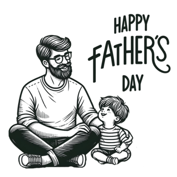 father and son for fathers day happy