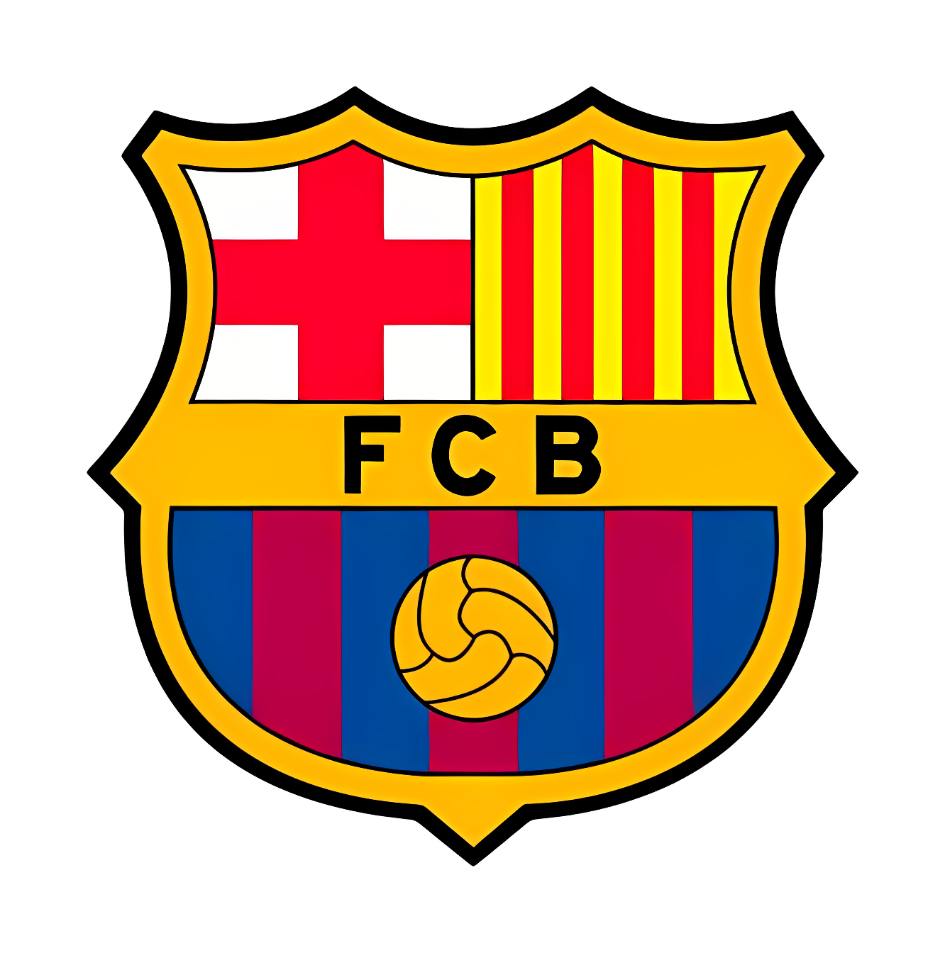 FC Barcelona Logo Emblem Design