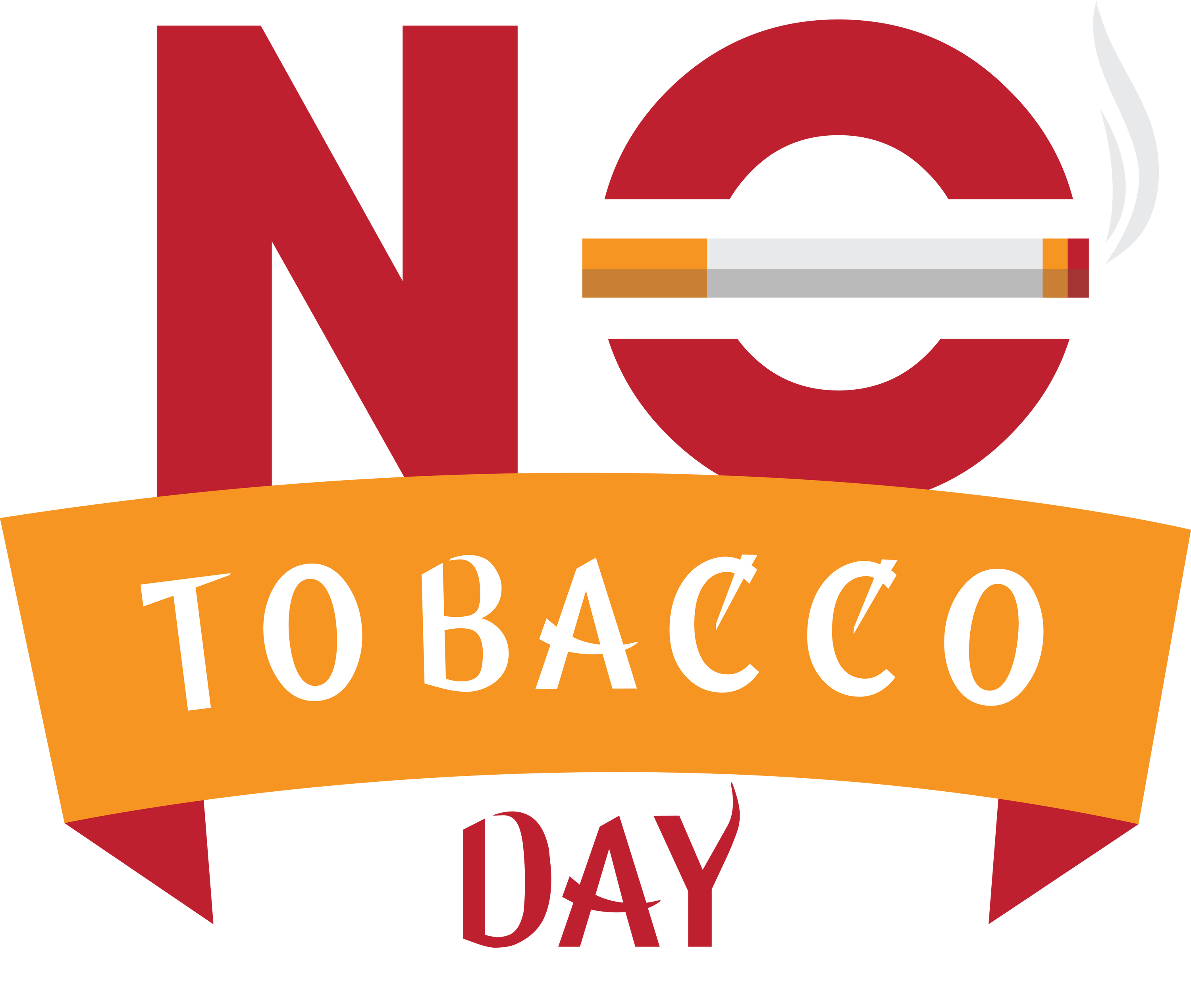 World No Tobacco Day Awareness Logo