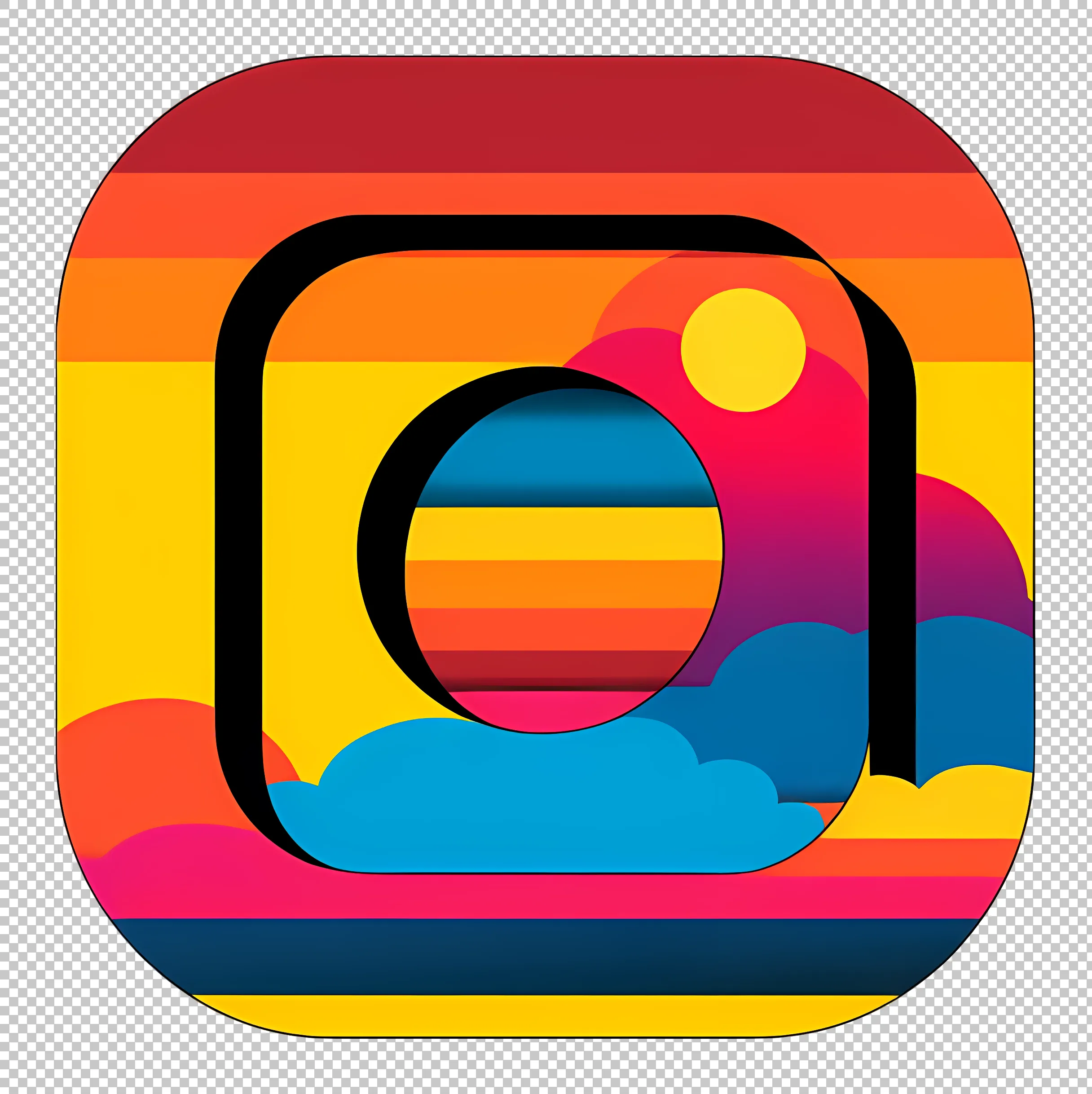 colorful instagram logo
