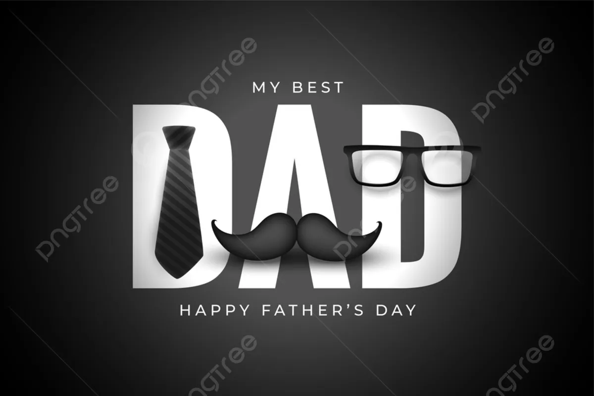 create happy fathers day design - Transparent PNG Free Download