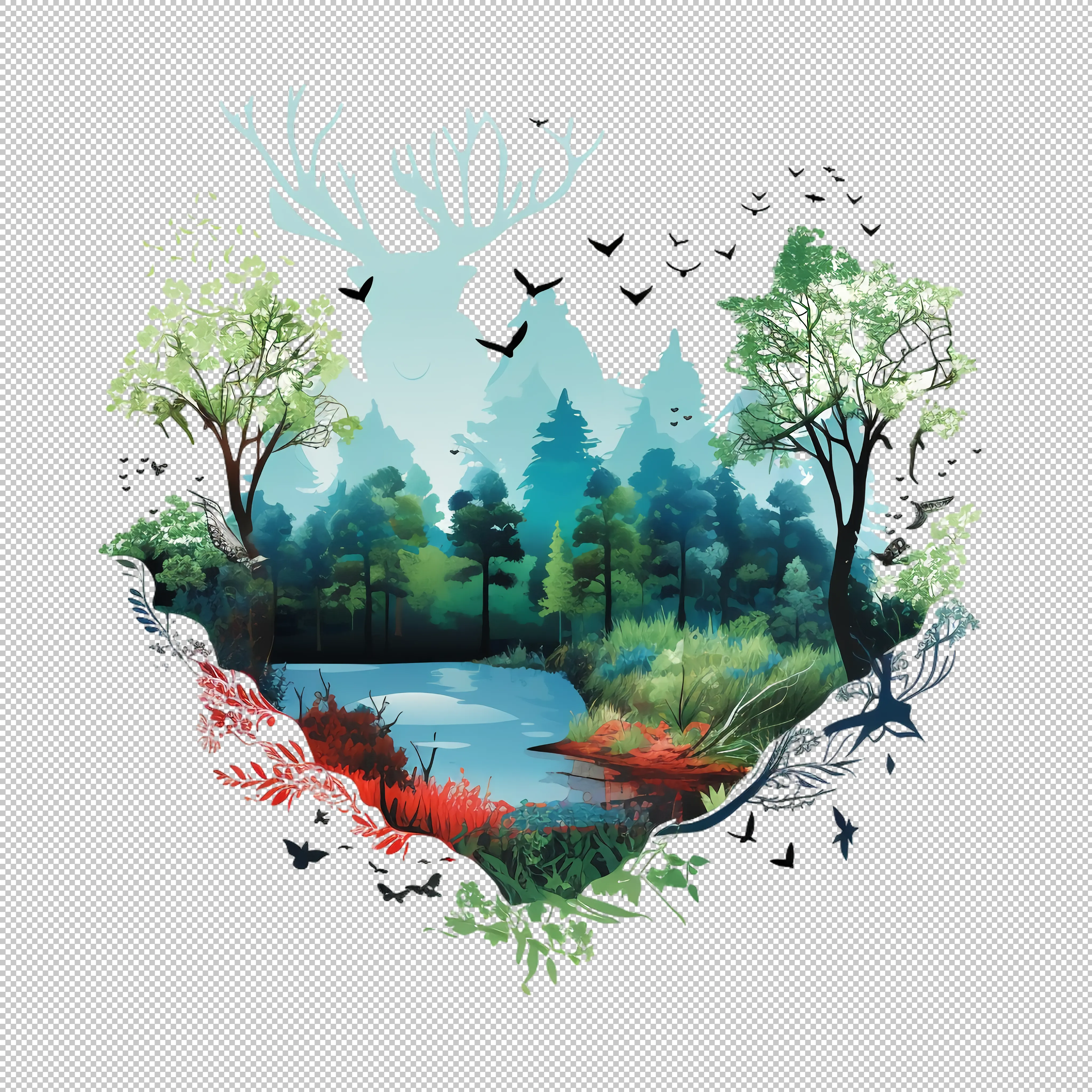 Nature Conservation Day Heart Shaped - Transparent PNG Free Download