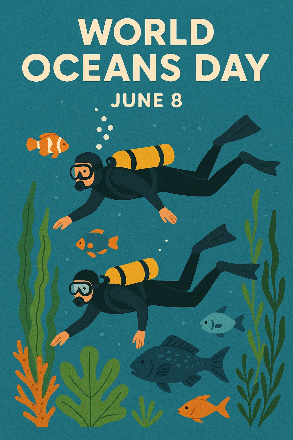World Oceans Day with divers